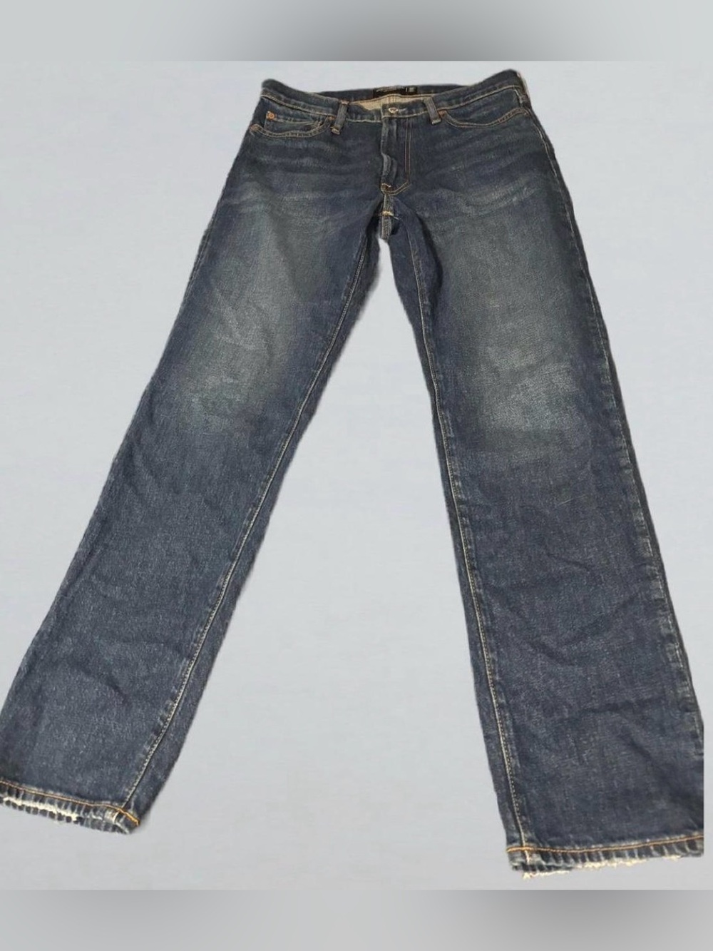 Abercrombie & Fitch 90s Straight Dark Blue Jeans